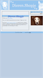 Mobile Screenshot of dieren.shopje.com